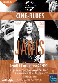 AVIGNON BLUES FESTIVAL 2016 - Ciné, conférence, cocktail. Le jeudi 13 octobre 2016 au Pontet. Vaucluse.  20H00